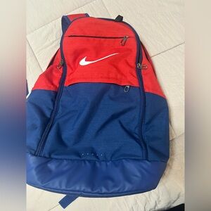 Nike Backpack in Red and Blue
